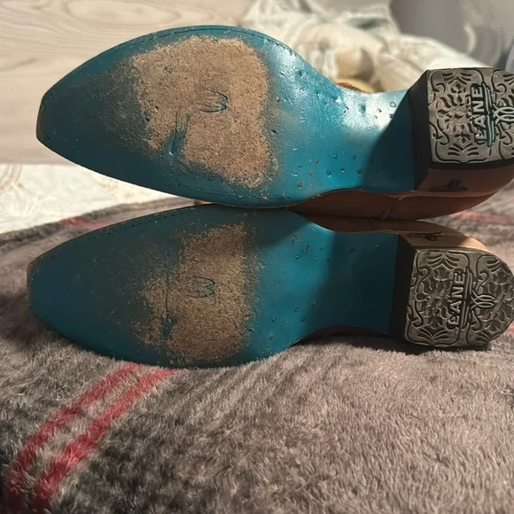 Lane Western Boots Corset Tied and with side zippers - Picture 6 of 9